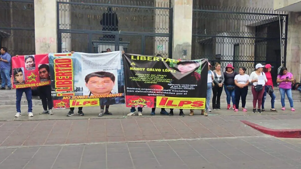 protesta en el congreso