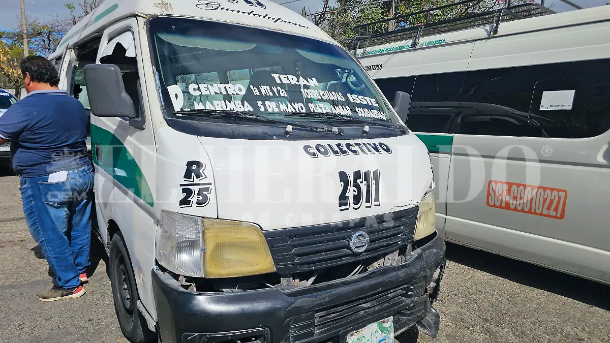 choque con colectivo 