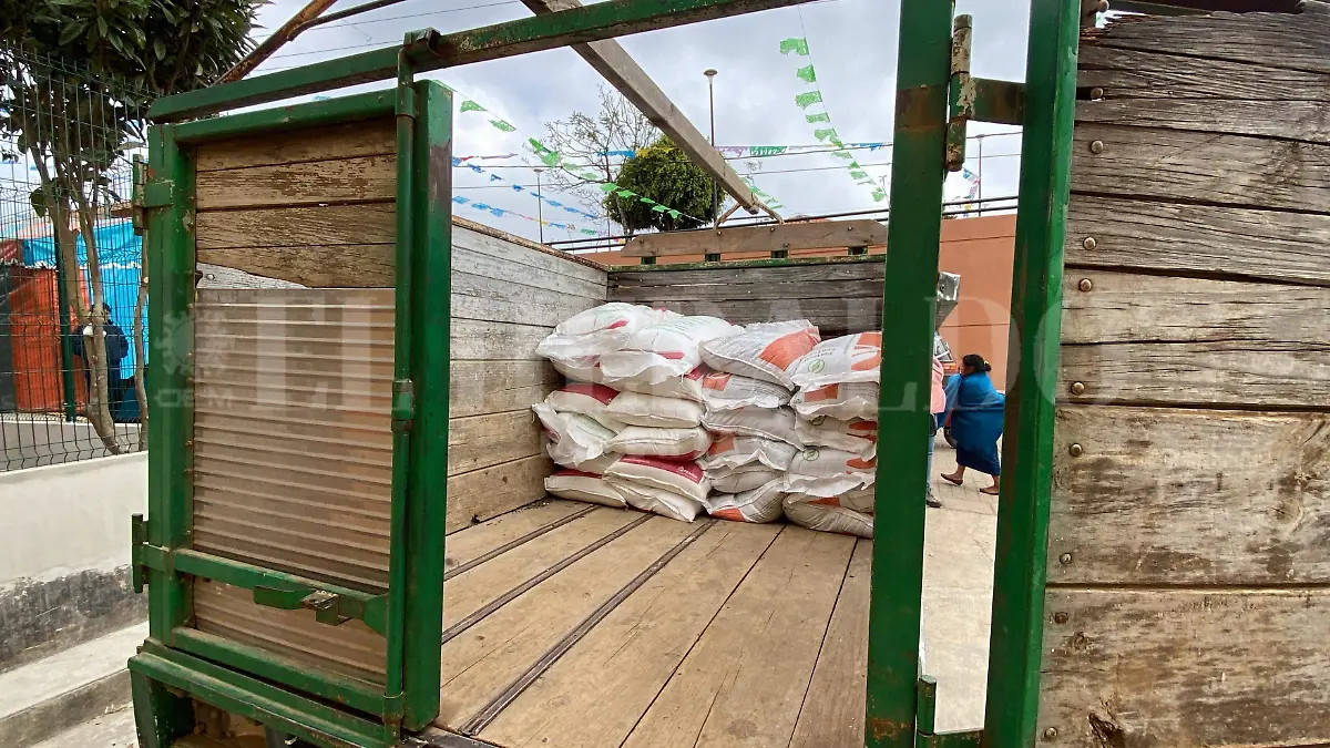 Compra de granos pueblos indígenas