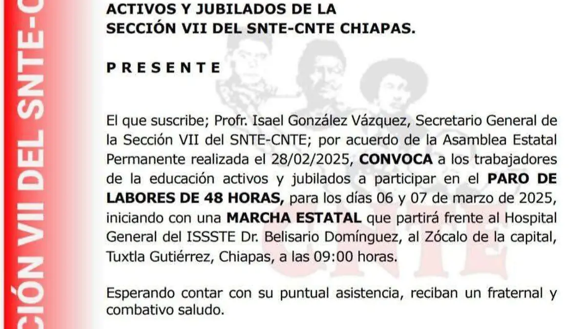 comunicado