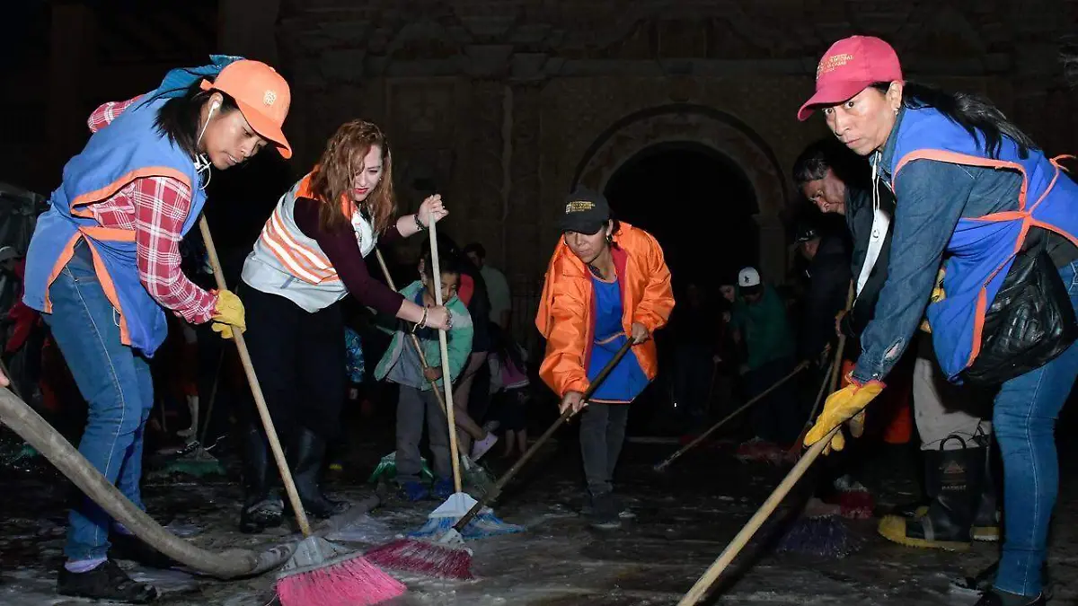 limpieza santo domingo