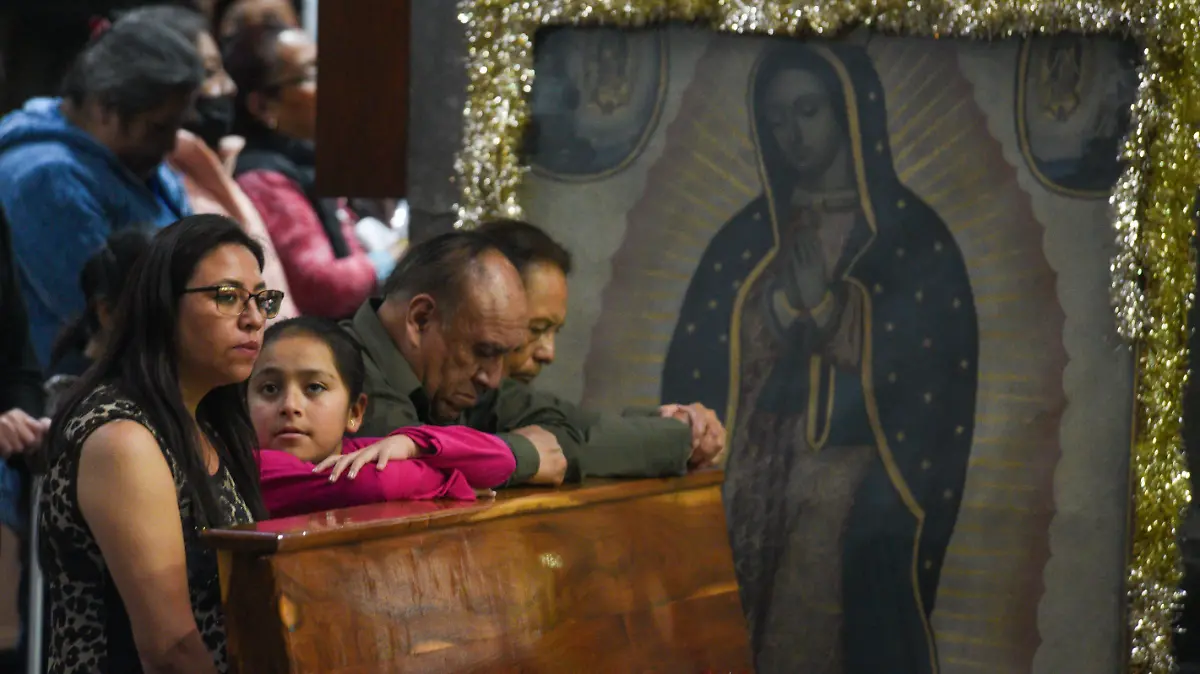 Misa en honor a la Virgen de Guadalupe