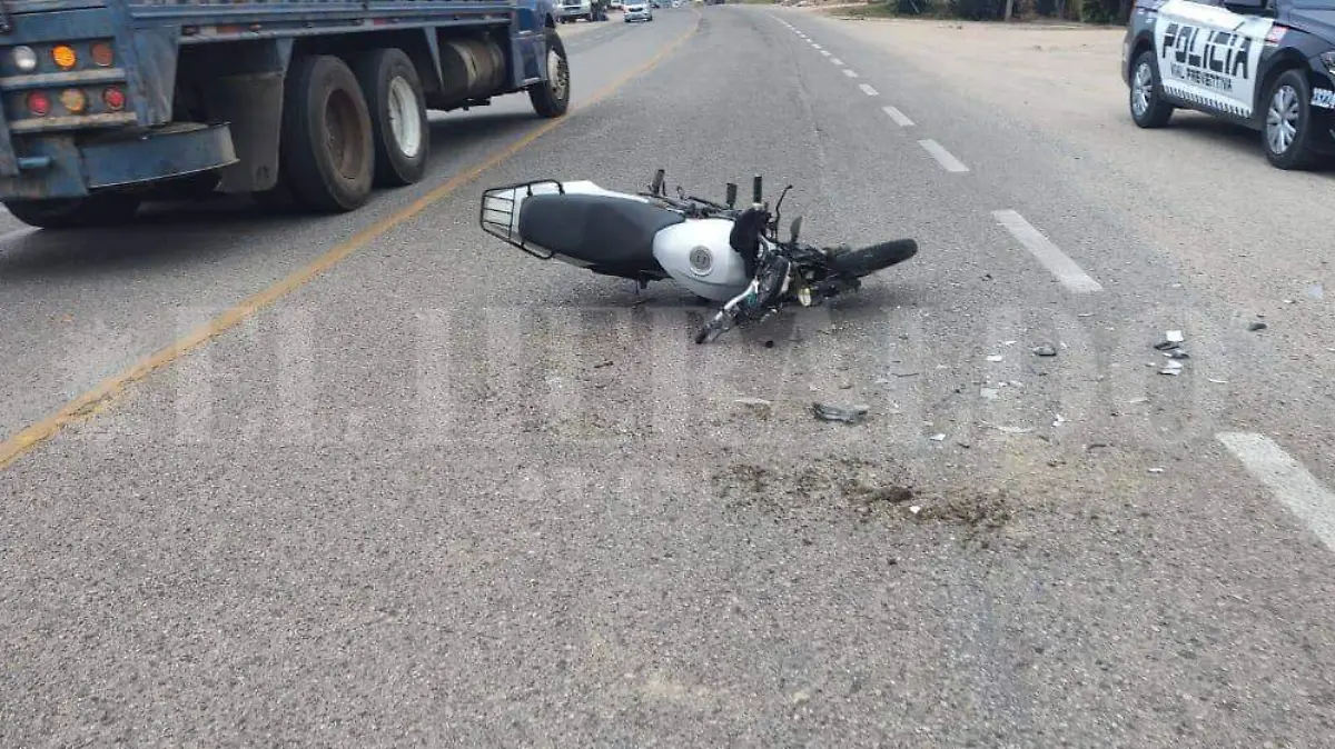 accidente moto