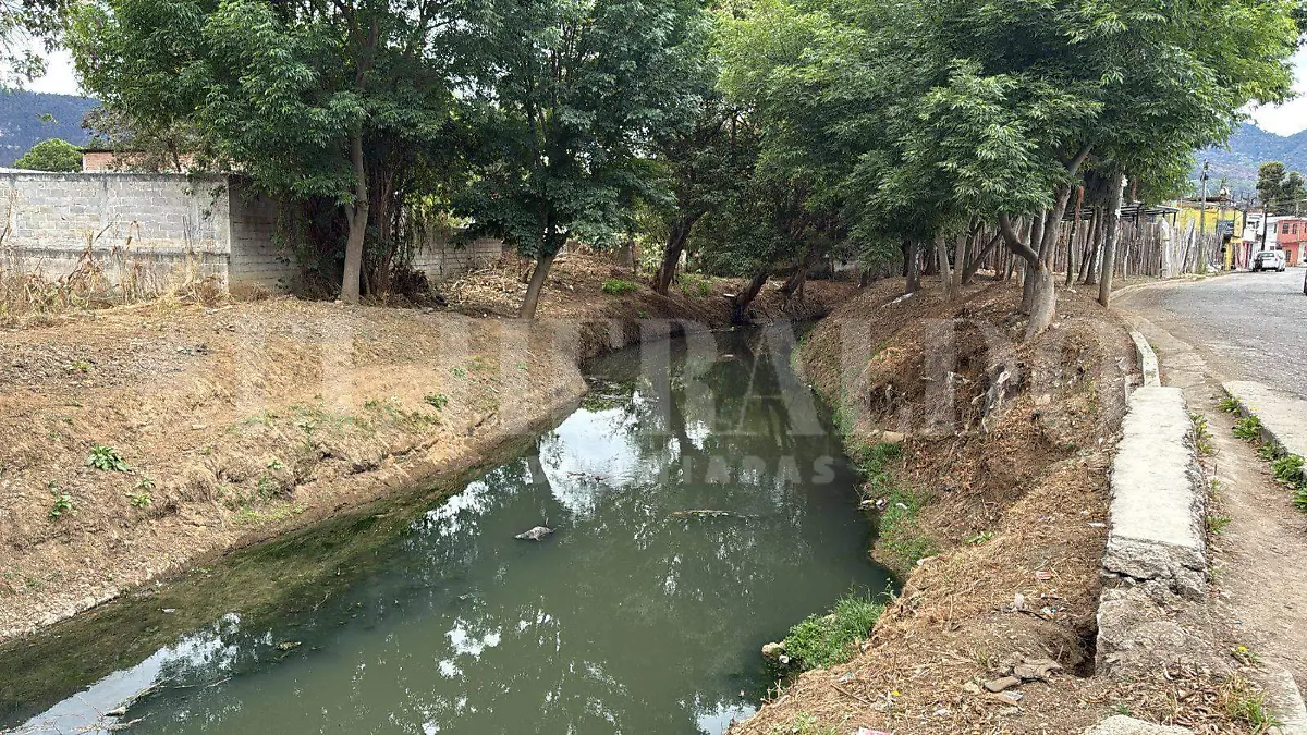Rio contaminado San Cris