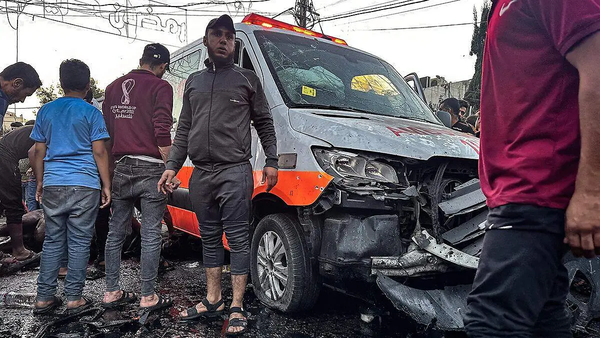 Ambulancia Gaza