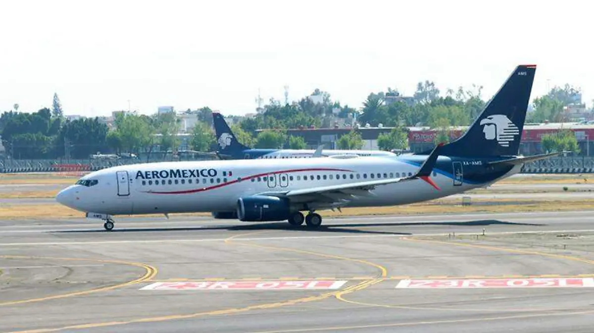 Avión de Aeroméxico