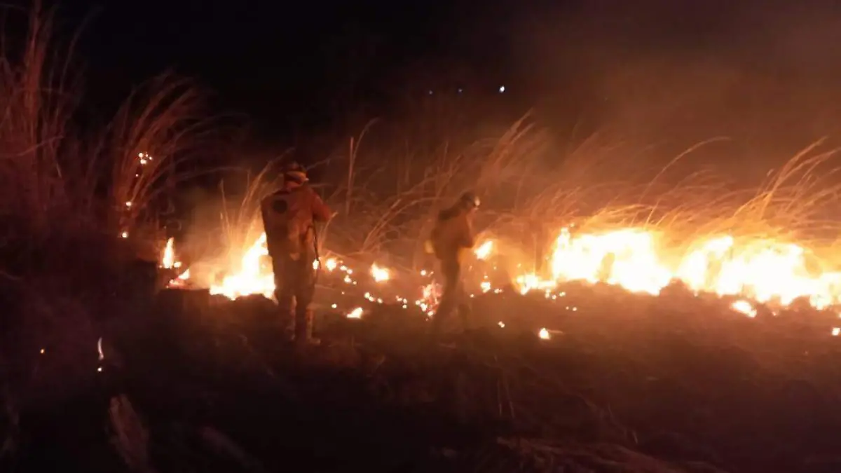 Incendios pastizales Chiapas