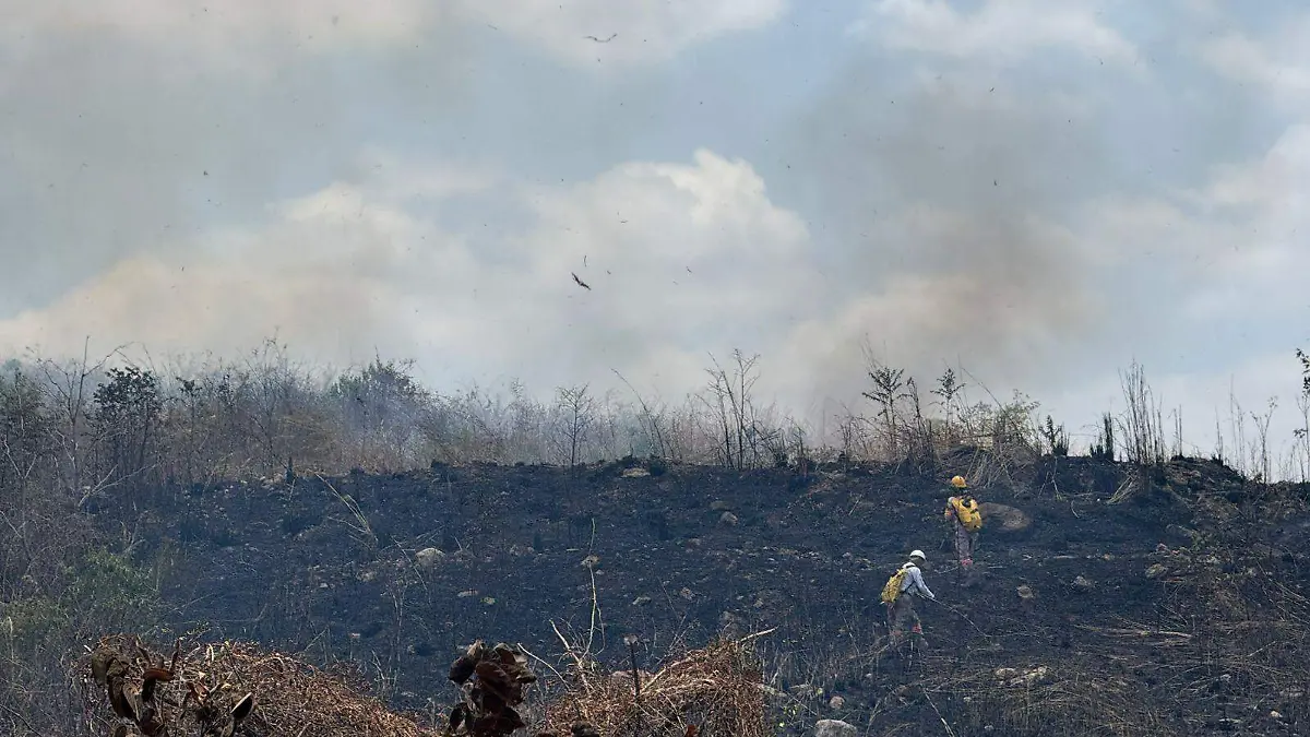 Incendios forestales Chiapas
