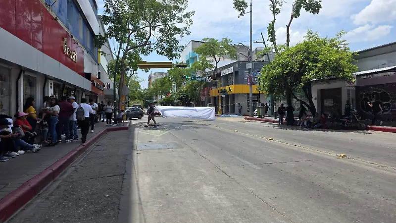 Bloqueo magisterio Tuxtla