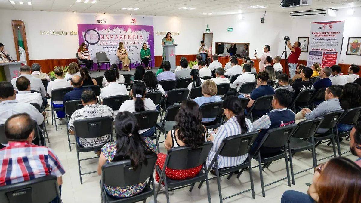 platica de transparencia en iepc