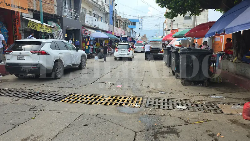 Mercado Viejo Tuxtla lluvias