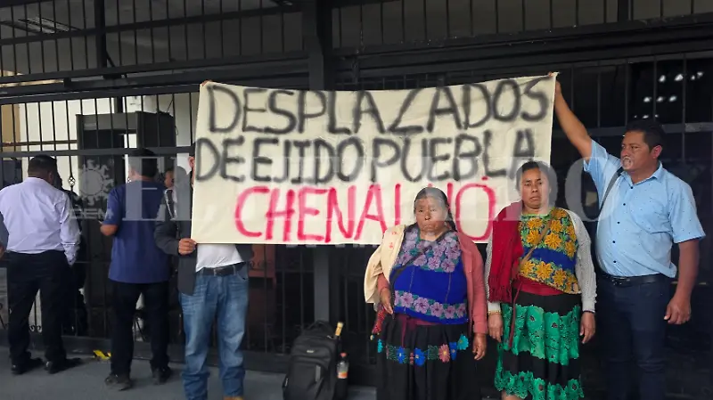 Desplazados pue los indígenas Chenalhó