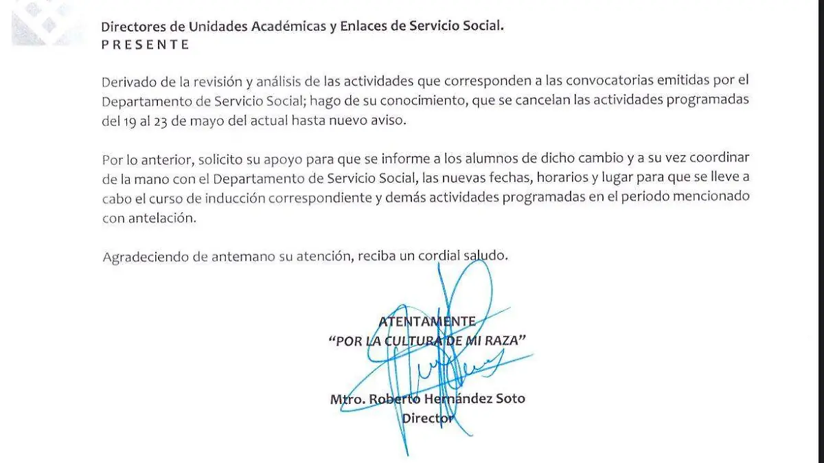 Pliego petitorio Unicach alumnos psicología