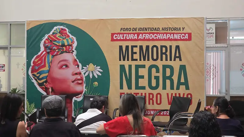 Foro afrochiapanecos Congreso del estado Tuxtla Gutiérrez 