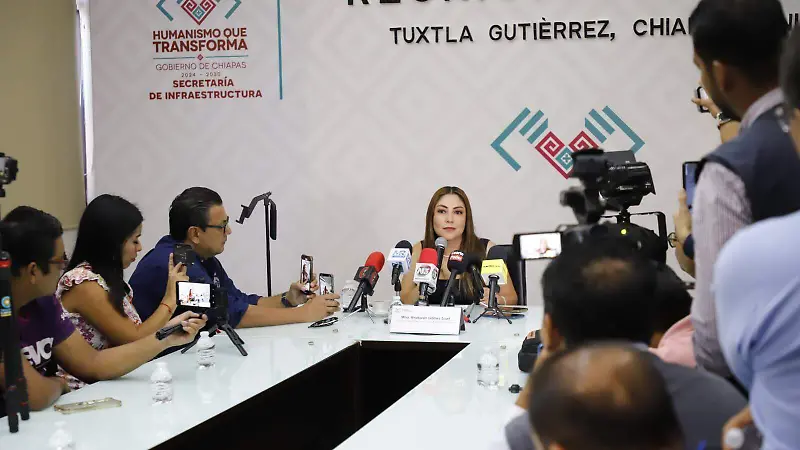 Secretaría de infraestructura lluvias desasolve Tuxtla