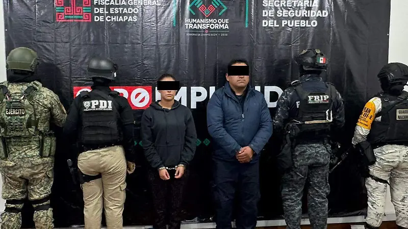 Policias detenidos Chiapas corrupción 