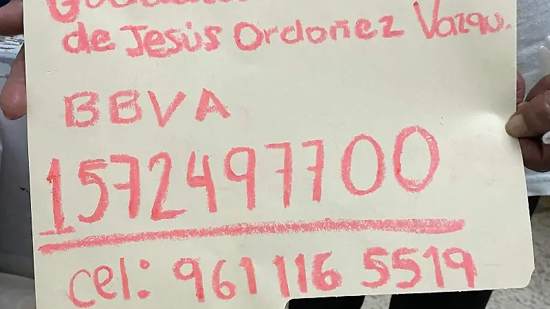 Ayuda apoyo Tuxtla Miguel Ordóñez