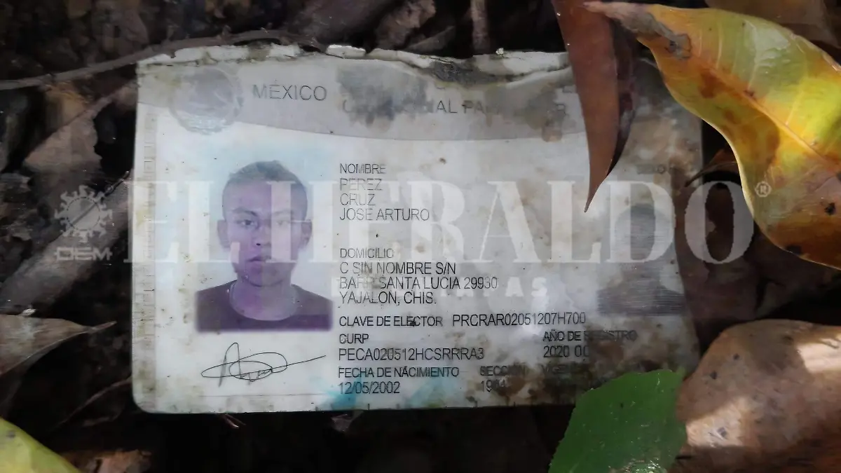 Desaparecido Yajalon rancho cateo Chiapas