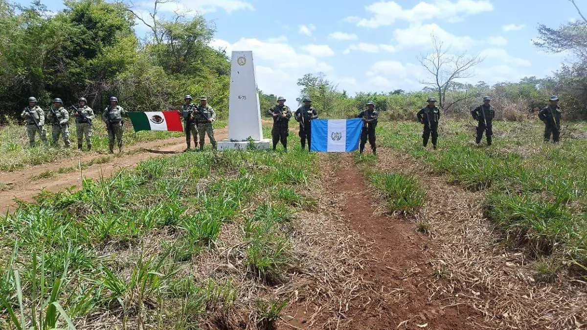 frontera con guatemala