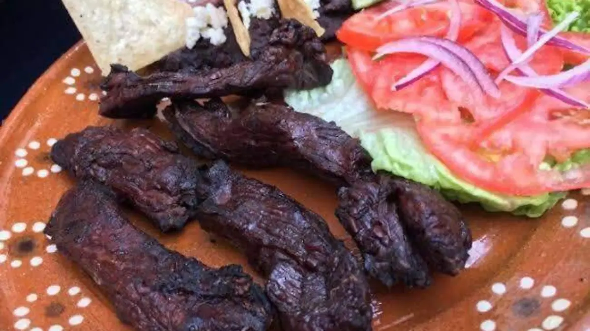 Tasajo frito Chiapas