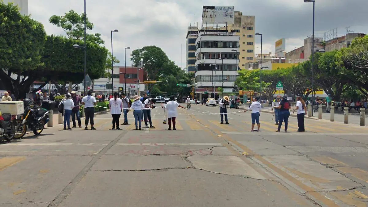 madres en resistencia bloquean