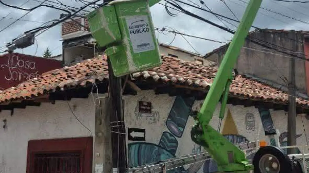 alumbrado en san cris