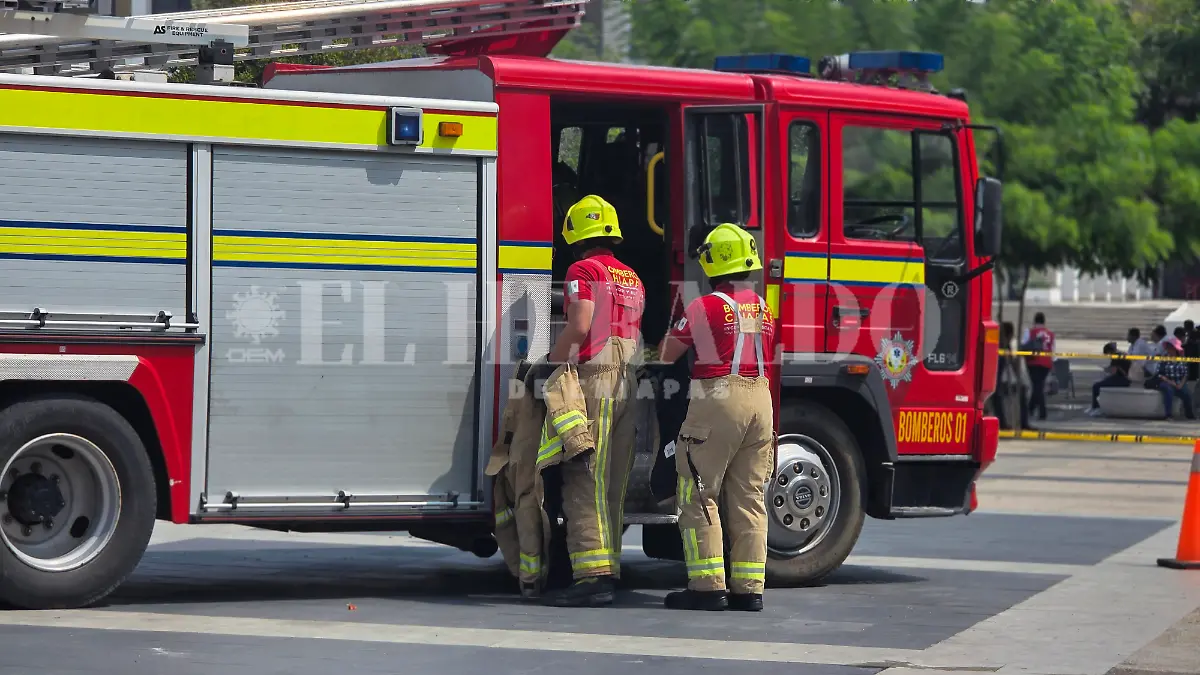 Unidades de rescate bomberos Reino Unido Chiapas