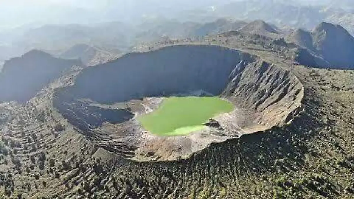 Volcán Chichonal Sismológico Chiapas