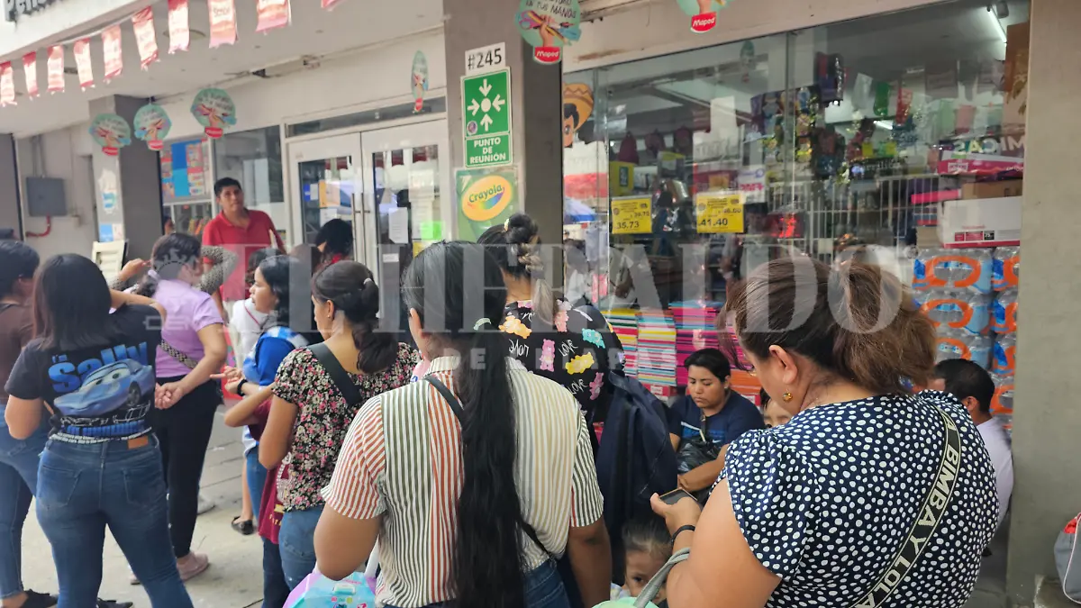 Papelerias Tuxtla regreso a clases 
