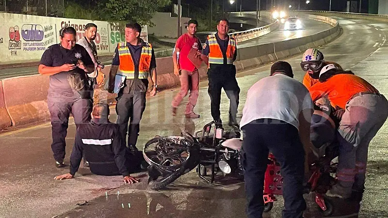Accidente motociclista