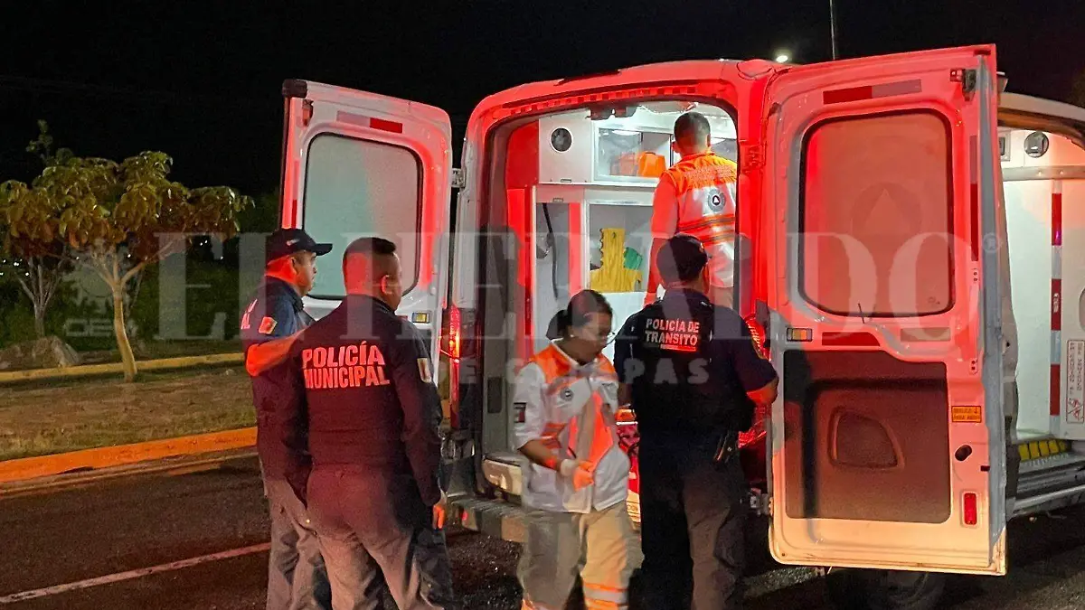 Ambulancia accidente