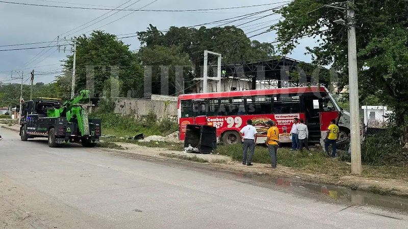 Accidente autobús
