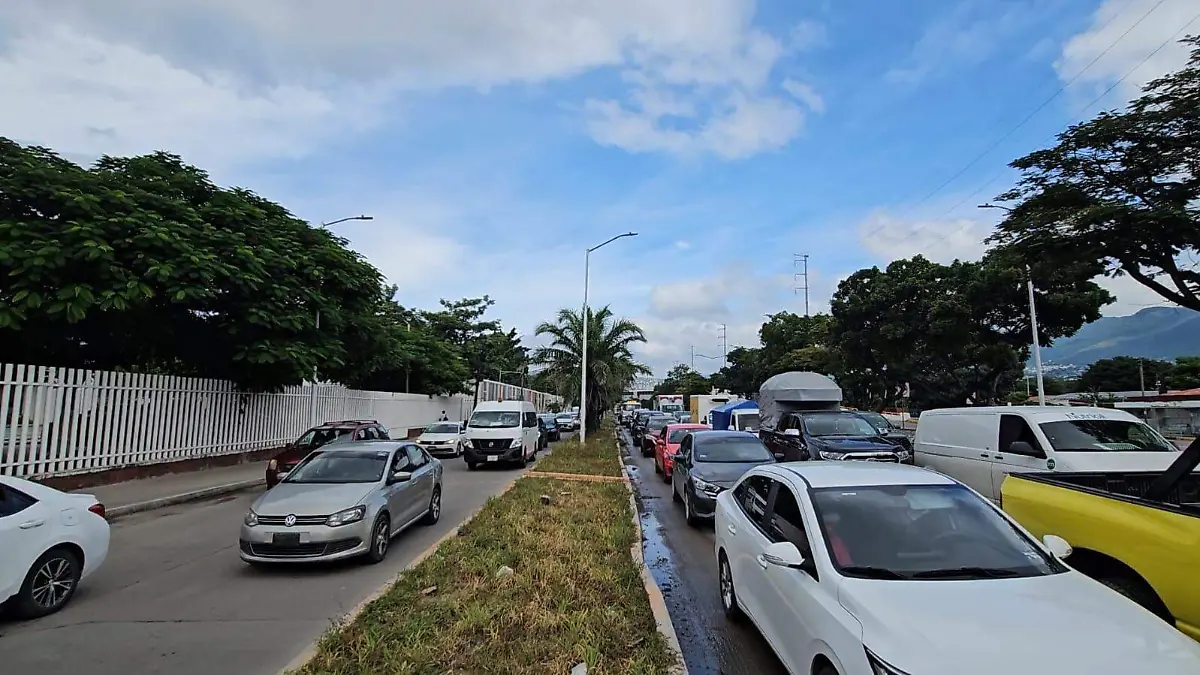 transito lento por puente