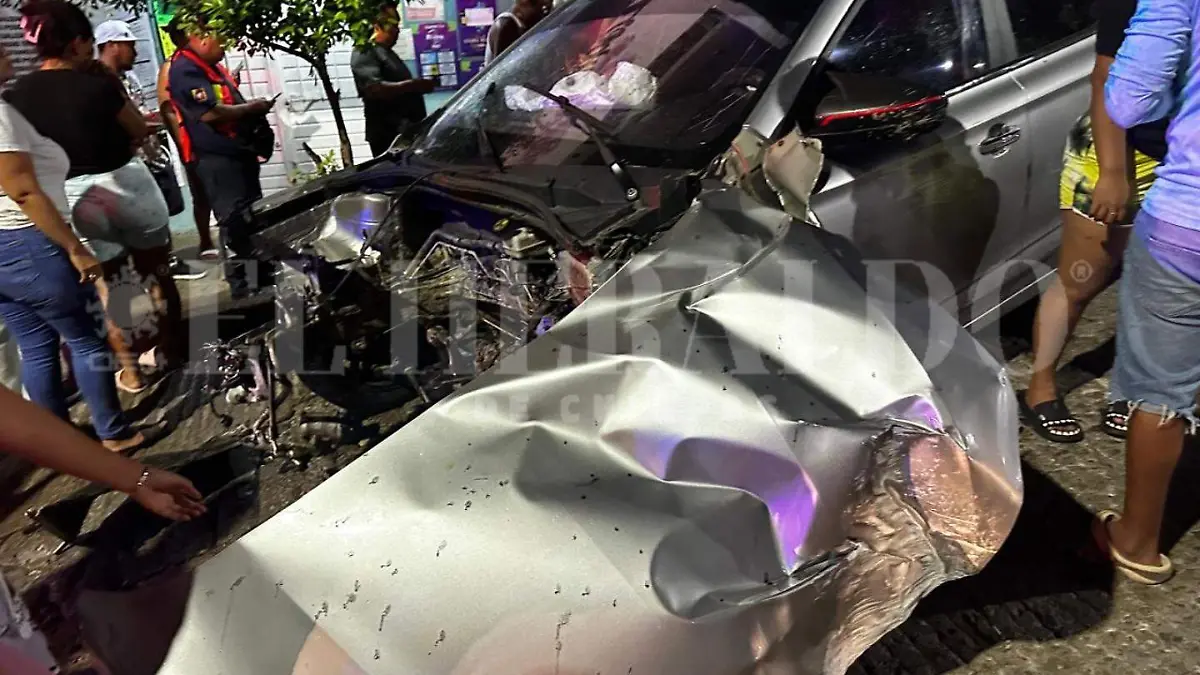 Choque en Patria Nueva