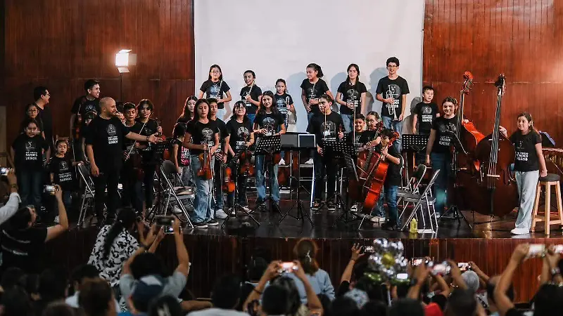 Suiza donaciones Chiapas Youth Sinfonietta