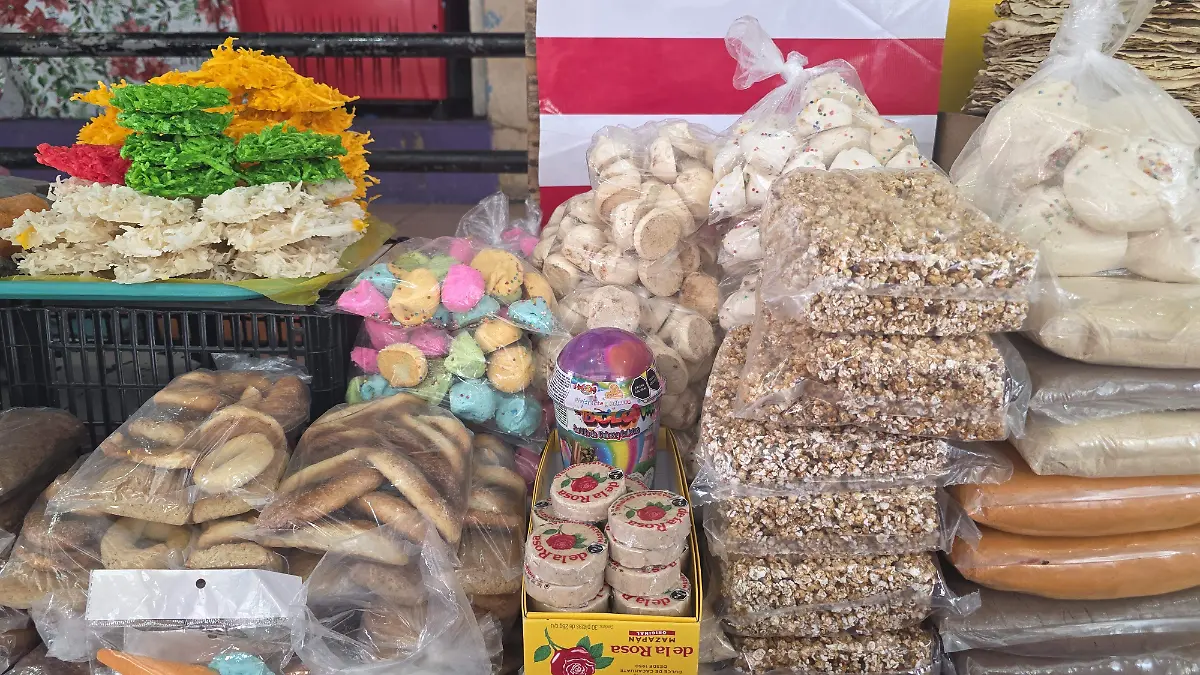 Dulces típicos Día de Muertos Tuxtla