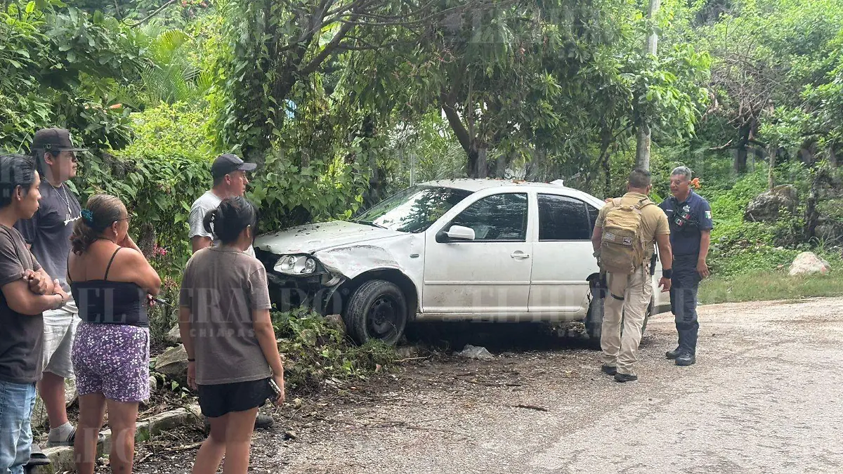 Vehículo accidentado