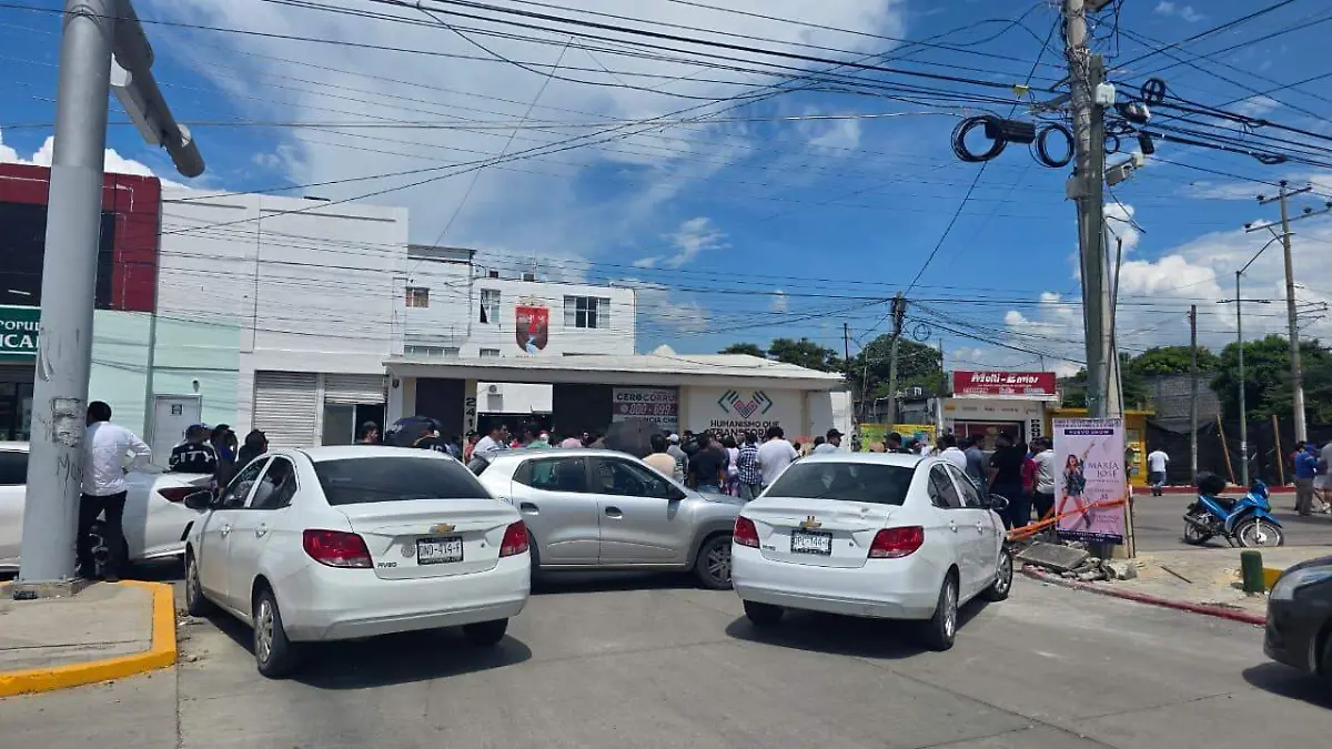 bloqueo frente a secretaria