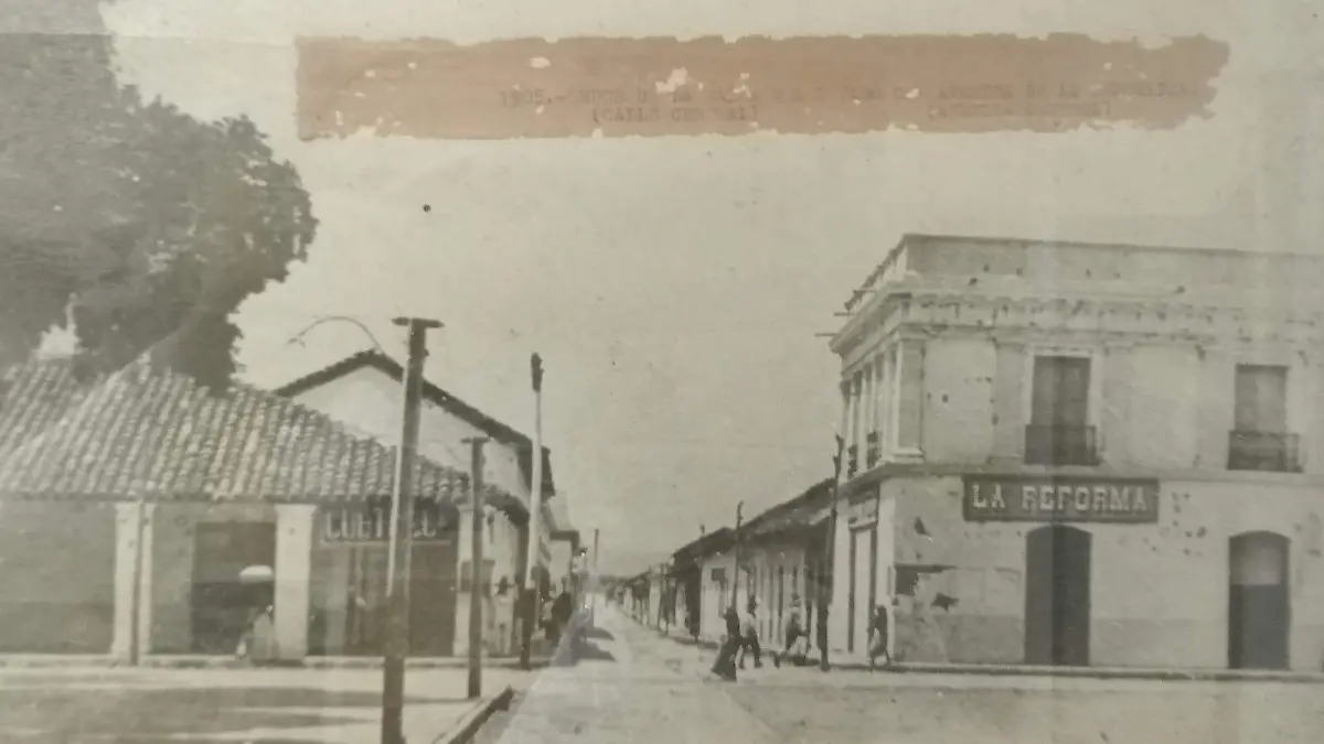 El Tuxtla antiguo en el centro de la ciudad 
