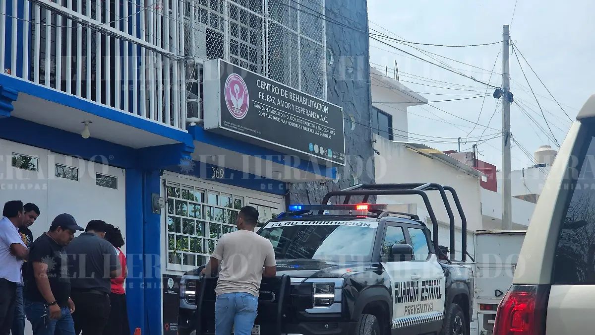 Muere hombre en centro de rehabilitación
