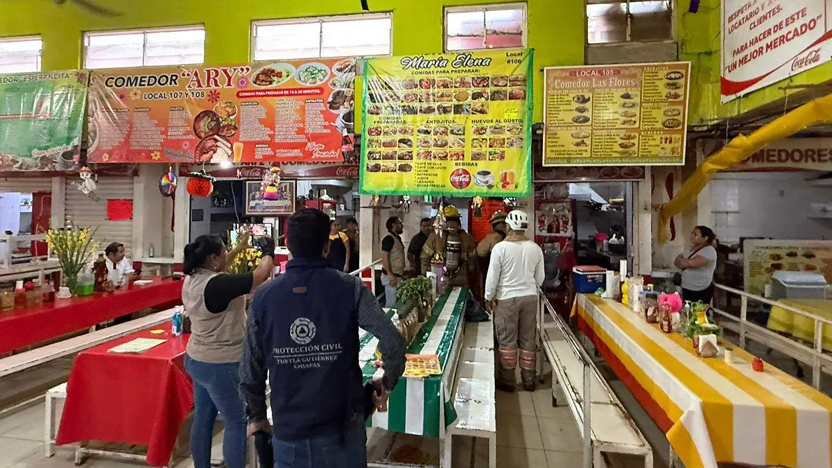 Locatarios intoxicados