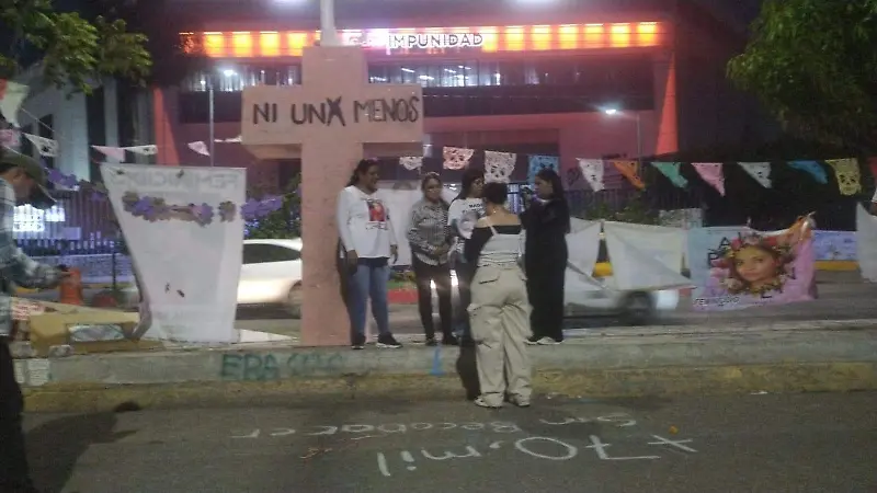 En la Fiscalía General del Estado dejaron evidencias de su lucha