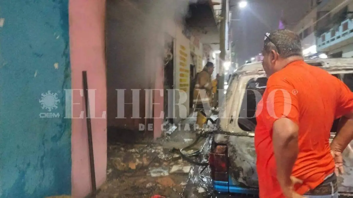 incendio consume vivienda