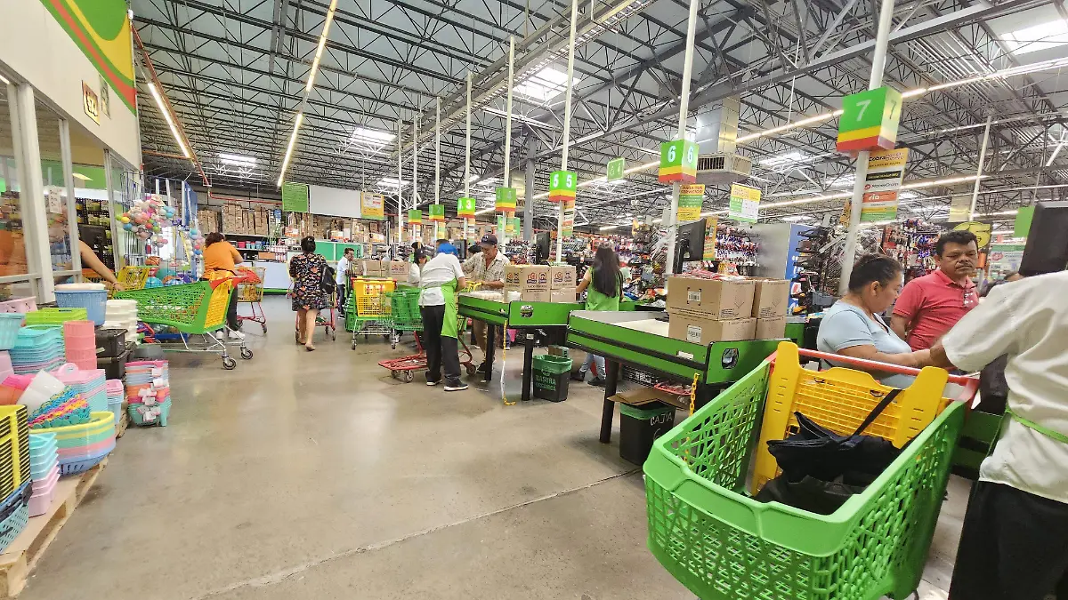 Compras tiendas supermercado navidad canaco Tuxtla 