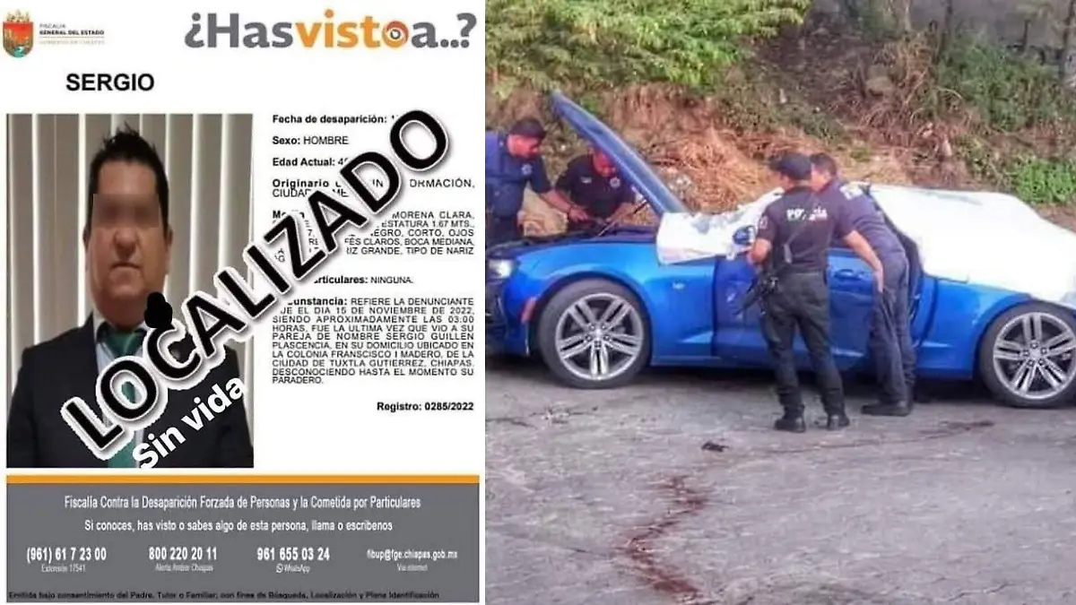 homicidio de empresario sergio