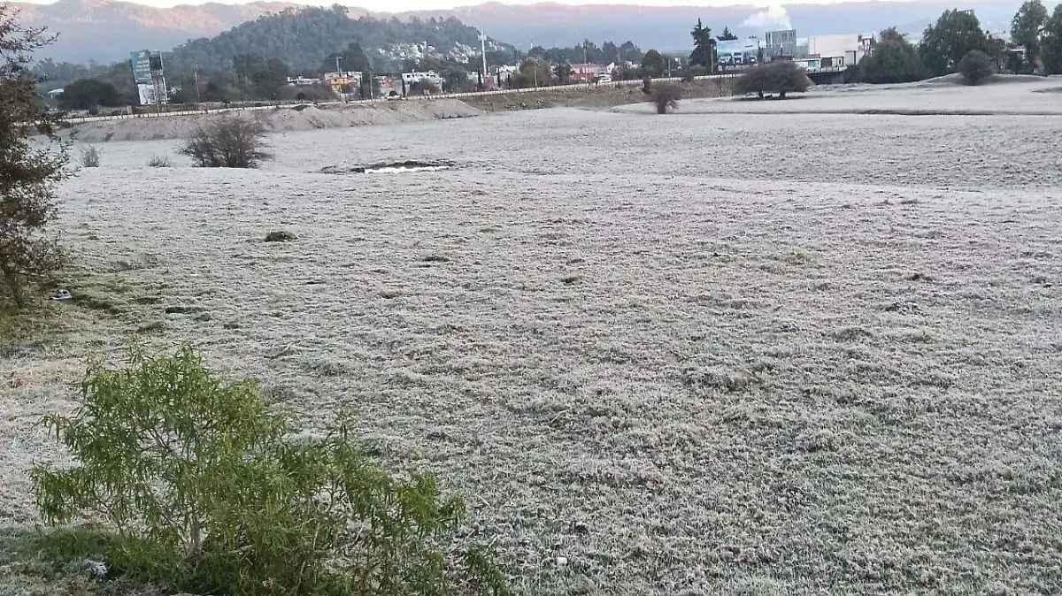heladas en san cristobal