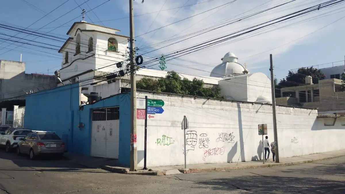 Catedral Ortodoxa de San Pascual Bailon en el centro de Tuxtla Gutiérrez 