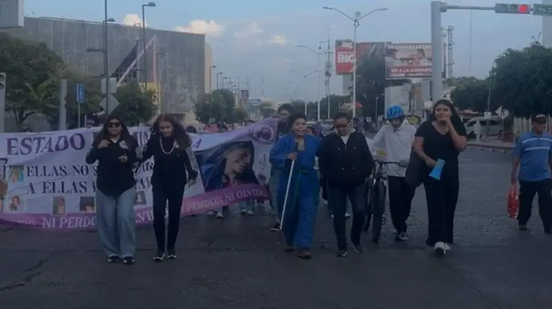 Marcha feminicidio Jade Guadalupe 