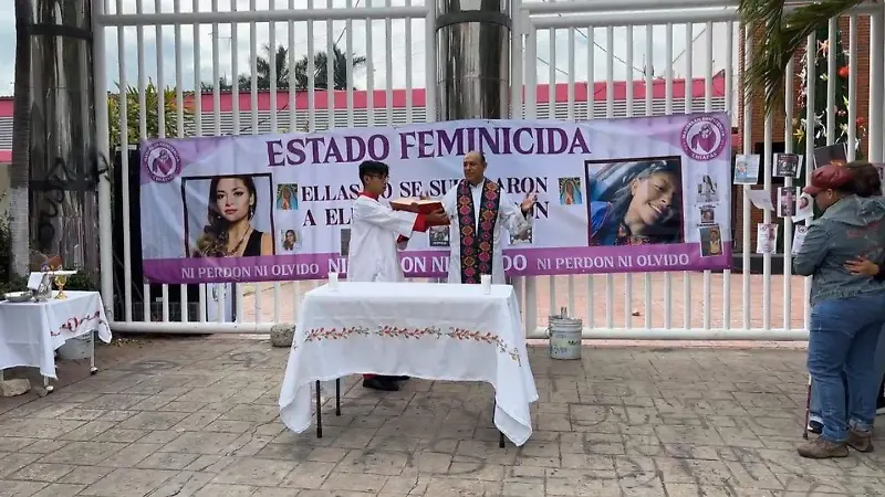 Feminicidios misa Jade Guadalupe 