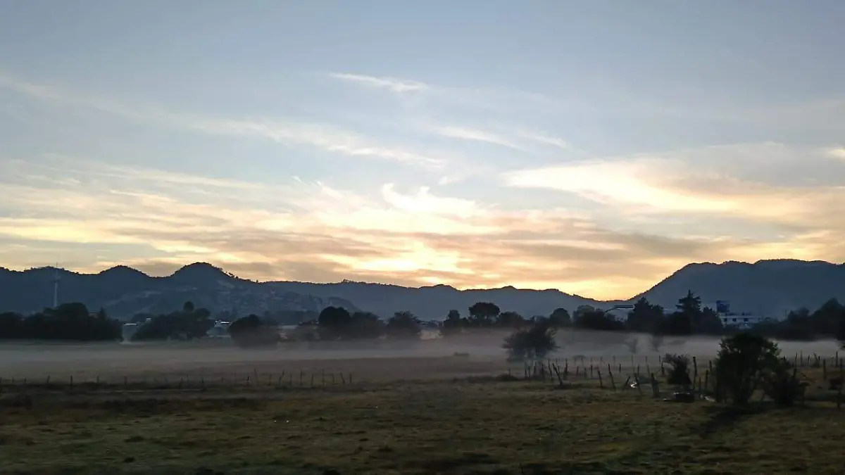 frente frio en chiapas